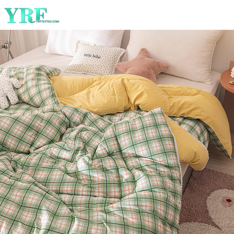 School Dorm Trooster Quilt Microfiber Ademende Warmte Lente voor Full Bed